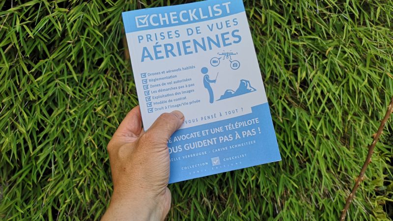 « Checklist Prises de vues aériennes », disponible en version papier