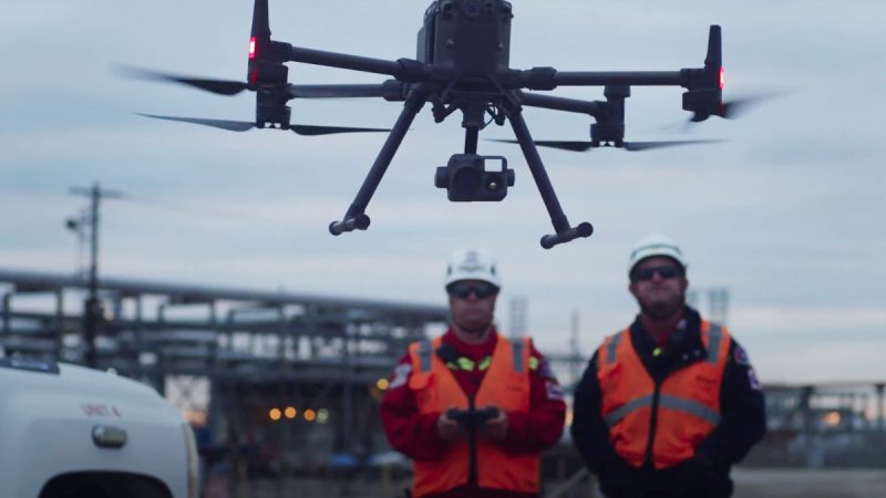Shell et le DJI Matrice 300 RTK