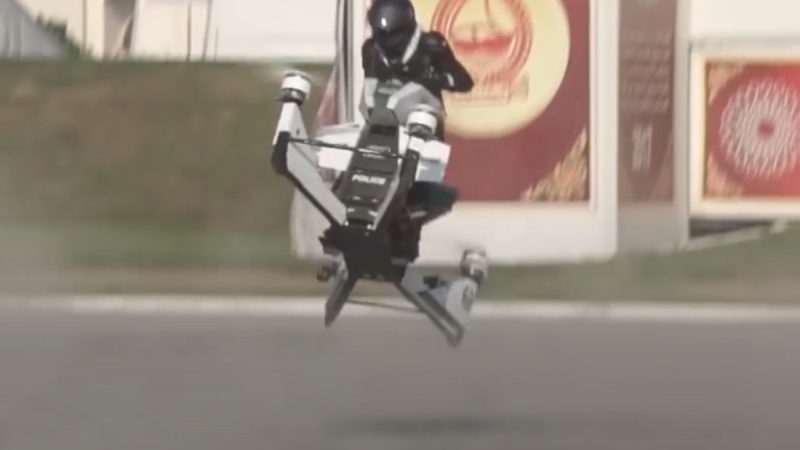 Hoverbike Crash à Dubaï