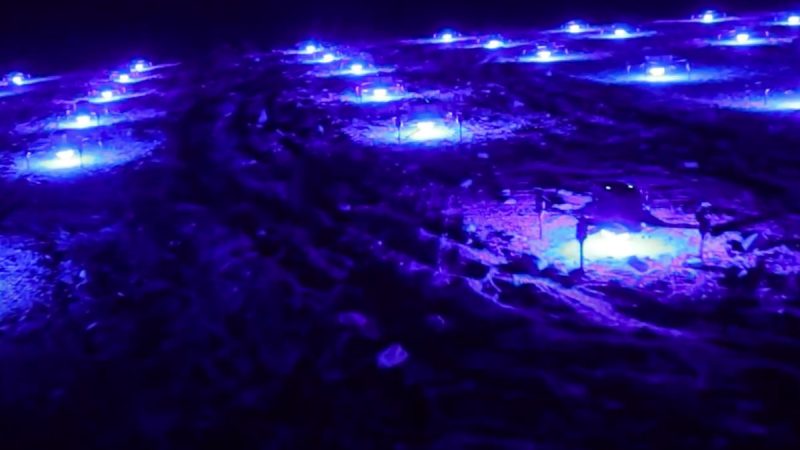 MrBeast et son feu d’artifice en drones