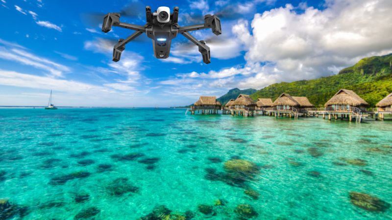 Les cartes drones de la Polynésie française sont en approche