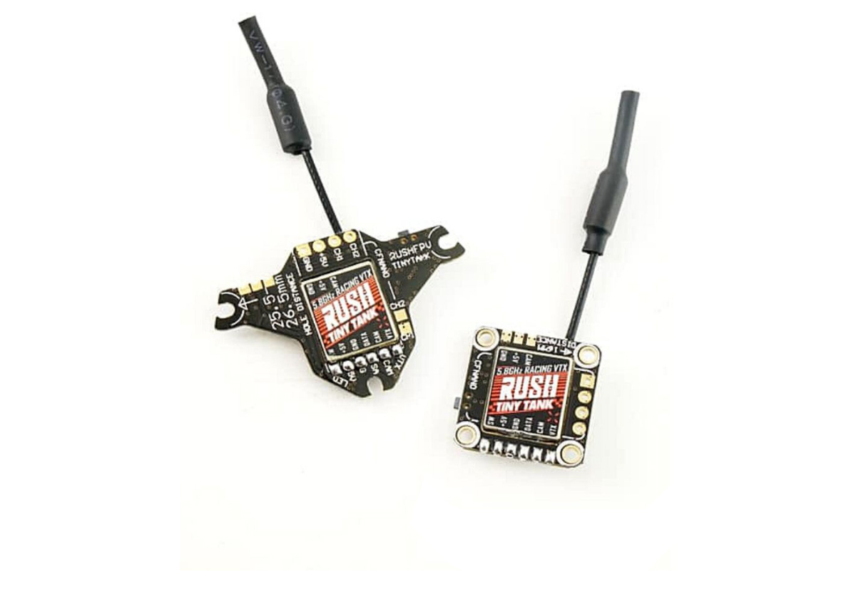 RushFPV TinyTank et ses Expansion Boards