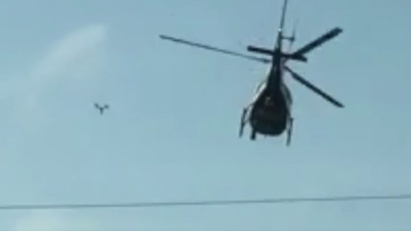 USA : Near miss entre un drone et un hélicoptère