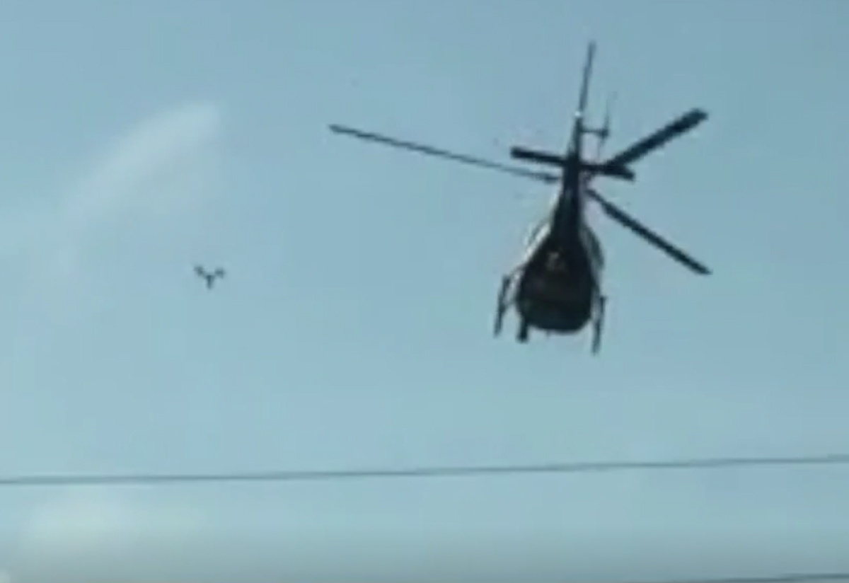 USA : Near miss entre un drone et un hélicoptère