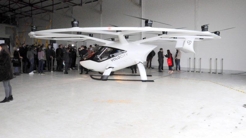 Le Volocopter décollera de l’aérodrome de Pontoise