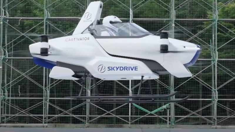 Japon : un premier vol pour le véhicule volant SkyDrive