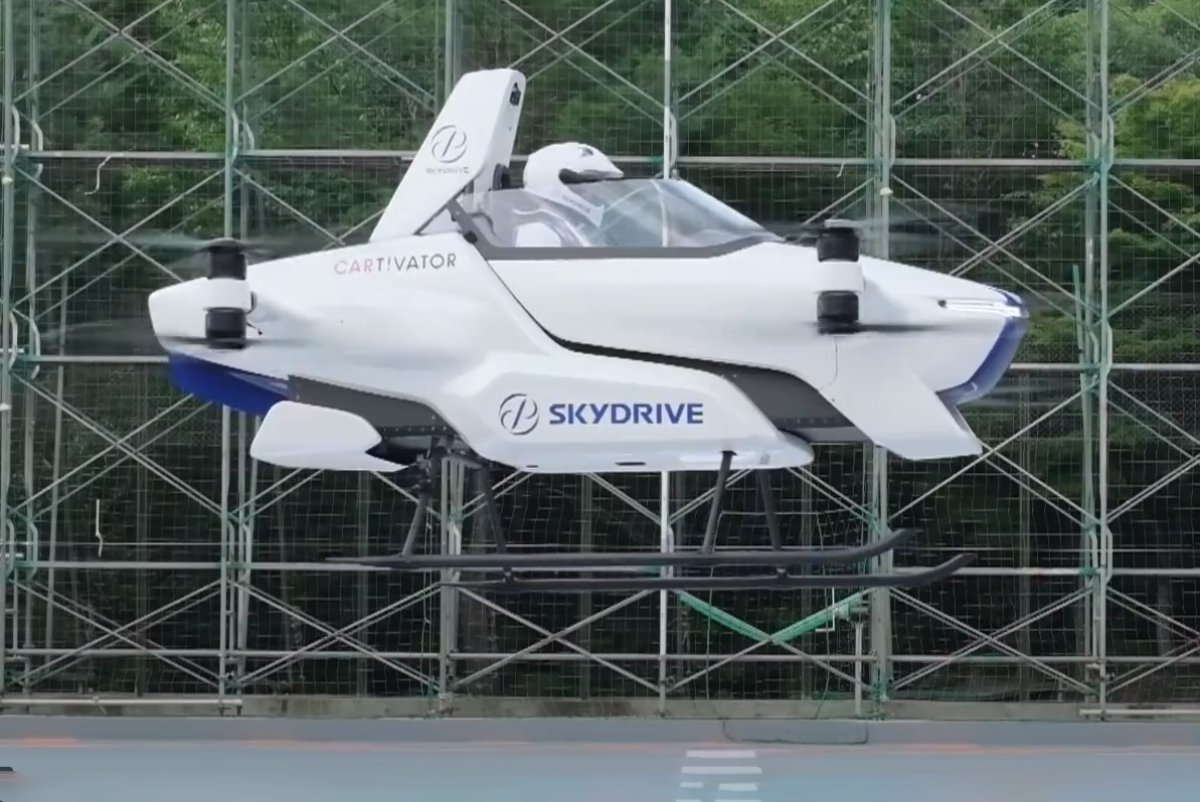 Japon : un premier vol pour le véhicule volant SkyDrive