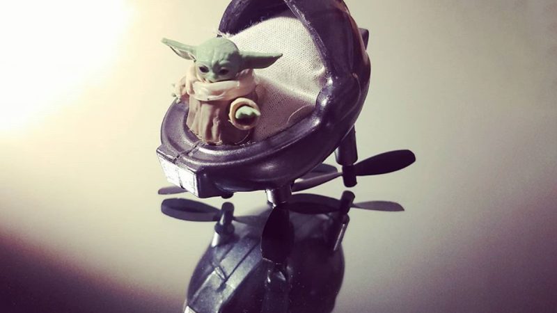 Mandalorian : le Baby Yoda Pod volant