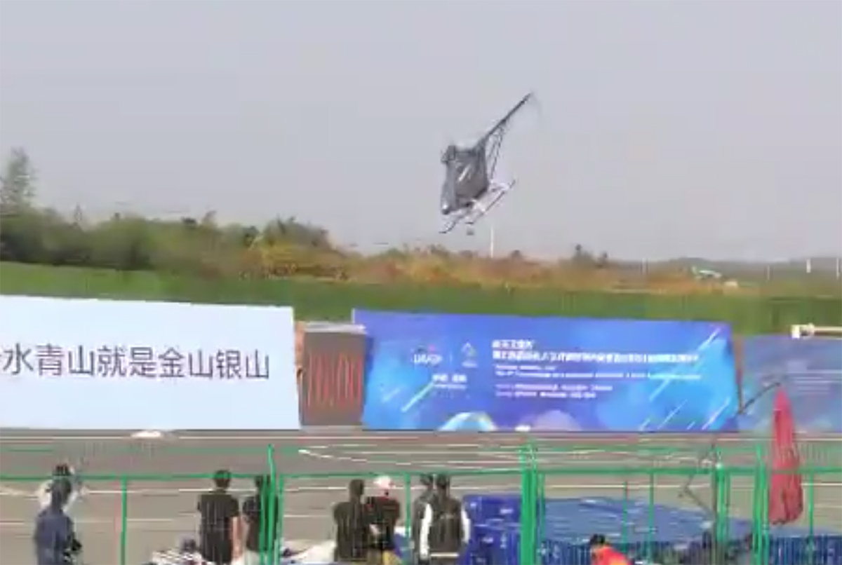 Chine : crash d’un drone pendant un show aérien