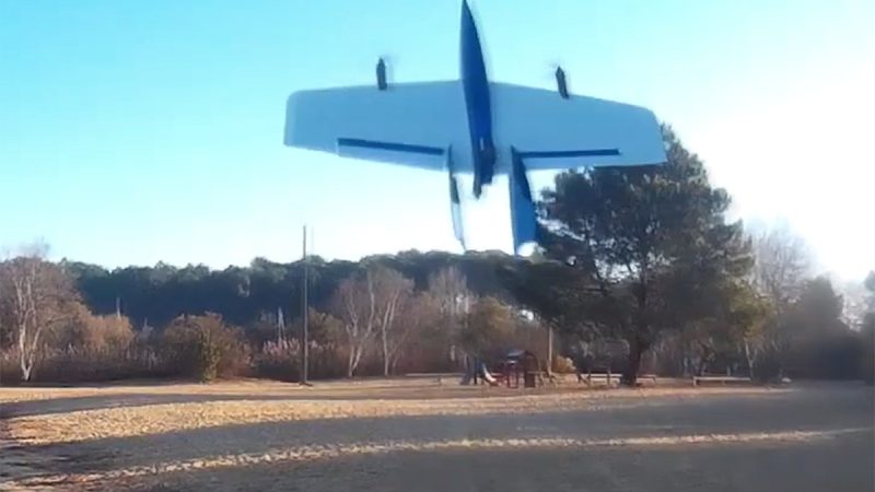 ArduPilot : le Quad Plus, de 0 à 300 km/h avec un décollage à la verticale