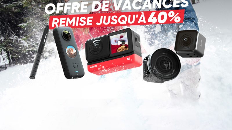 Bon plan : remises sur les caméras One R d’Insta360