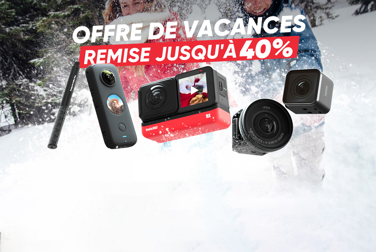 Bon plan : remises sur les caméras One R d’Insta360