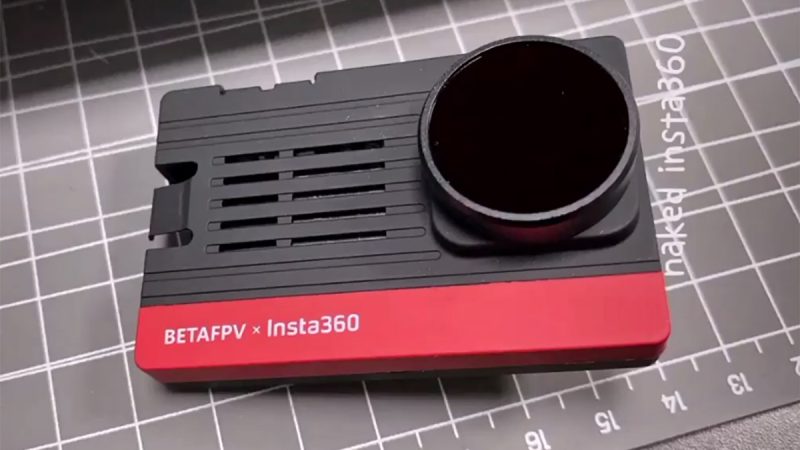 Insta360 et BetaFPV : une Insta360 One R 4K petit format en approche