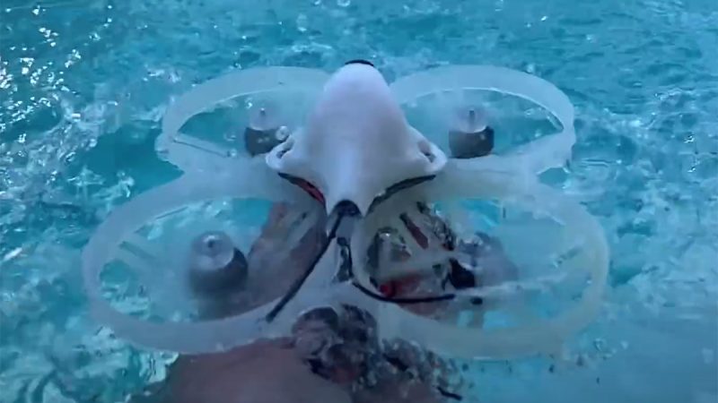 Mr Shutterbug : un nano racer qui va dans l’eau