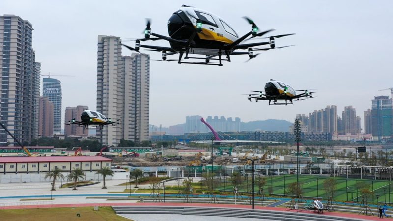 Le Ehang 216 pour des balades aériennes près de Hong Kong