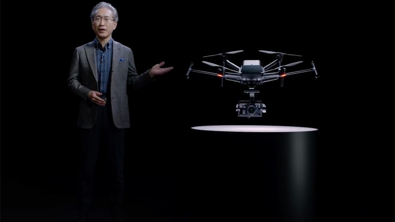 Sony montre les premières images de son drone Airpeak