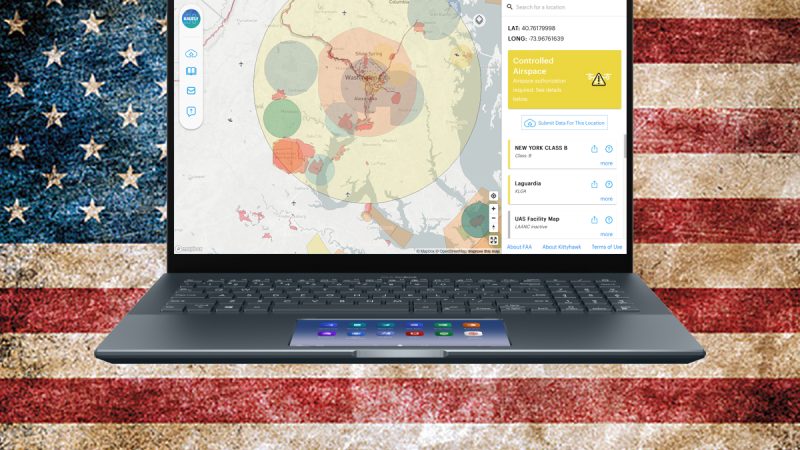 USA : le service B4UFly est disponible pour navigateurs web
