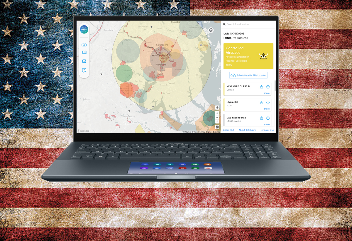USA : le service B4UFly est disponible pour navigateurs web
