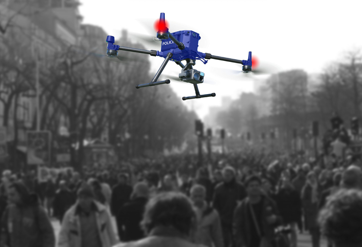 Un nouveau projet de loi pour encadrer l’usage des drones par les forces de l’ordre