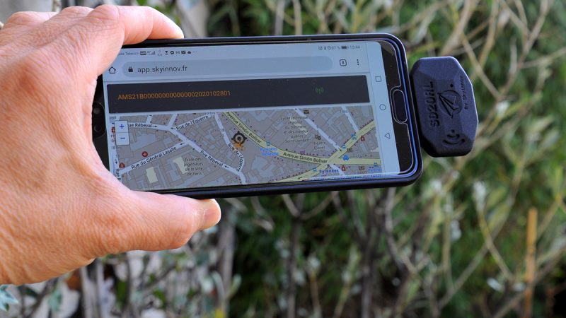 Test : le récepteur de balises de signalement électronique Skyinnov SD20RL