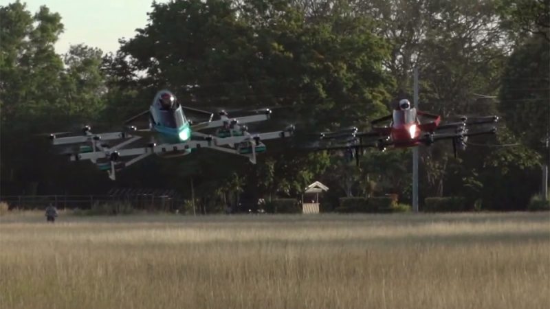 EMAV : la première course de « drones » avec pilotes à bord ?