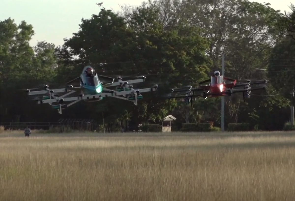 EMAV : la première course de « drones » avec pilotes à bord ?