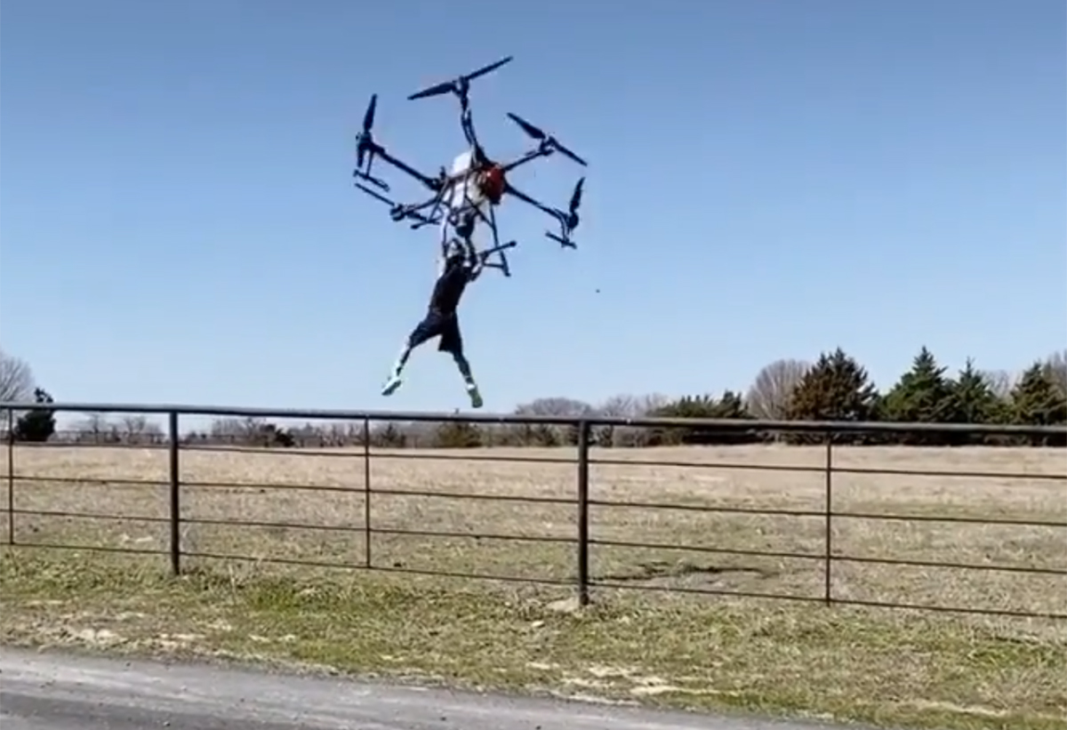 Transport en drone : les essais et les erreurs