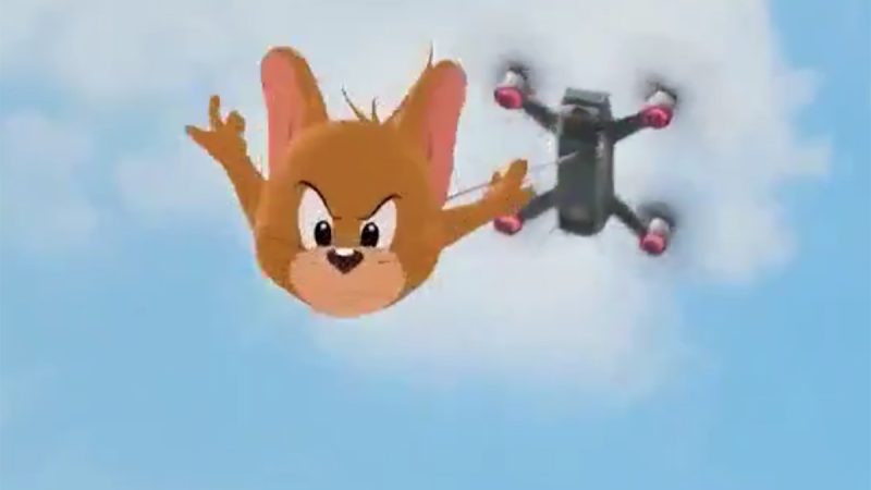 Tom & Jerry et le Spark de DJI