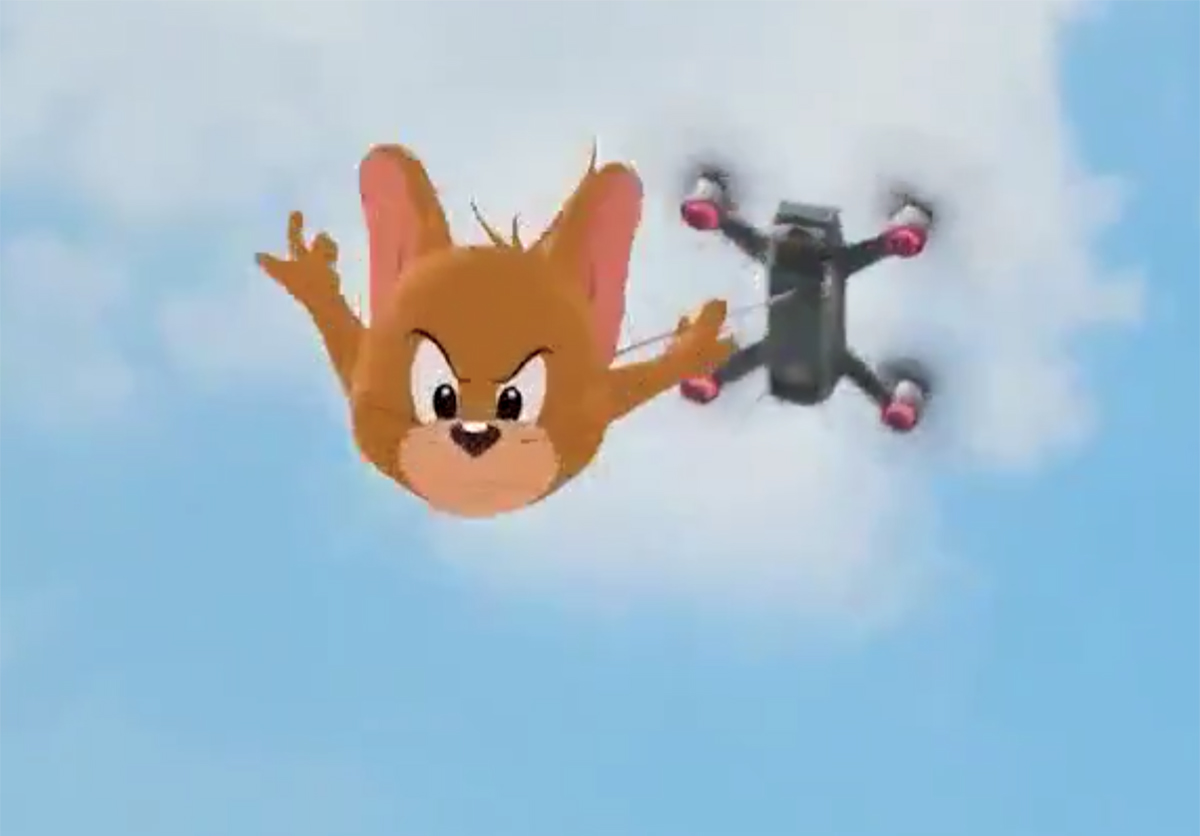 Tom & Jerry et le Spark de DJI