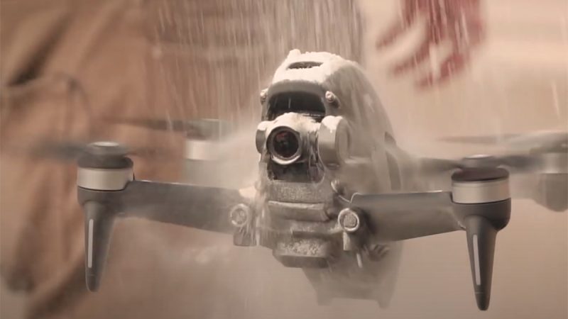 WeTalkUAV : la séance de crash tests du DJI FPV