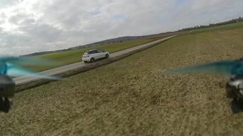 depuis un vehicule en mouvement
