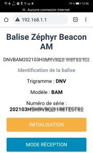dronavia zephyr beacon am interface 00003a