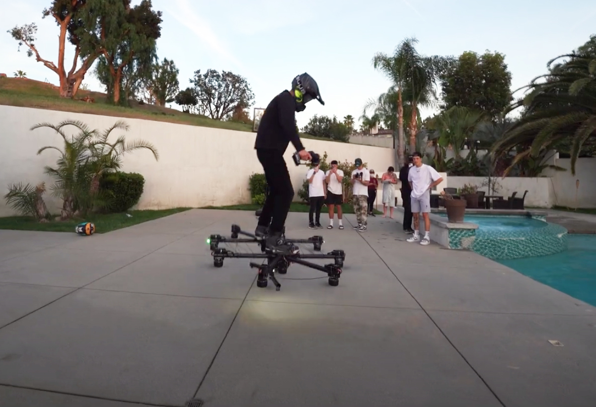 Le Hoverboard de Hunter Kowald