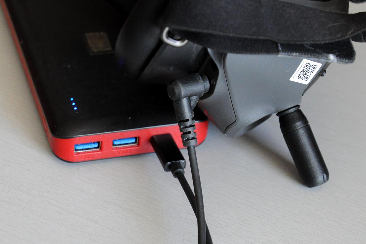 Câble d'alimentation NewBeeDrone USB-C pour casque FPV