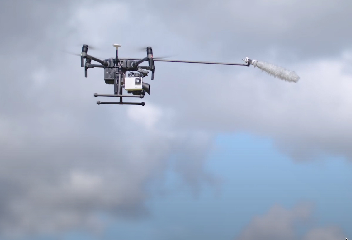 Dotterel : l’audio sur un drone, avec micro et haut-parleur