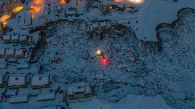 Glissement de terrain en Norvège : les Matrice 300 RTK de DJI ont aidé les secours