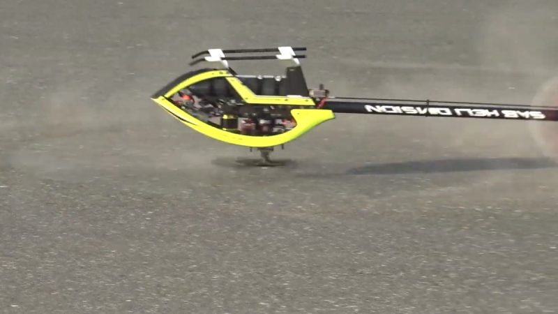 Supercar Blondie, Dunkan Bossion et le joli crash d’hélico RC !