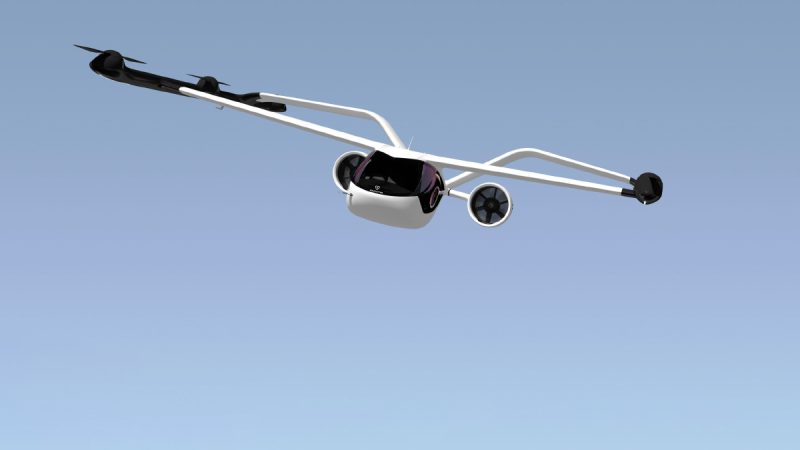 VoloConnect, le véhicule de transport urbain de Volocopter