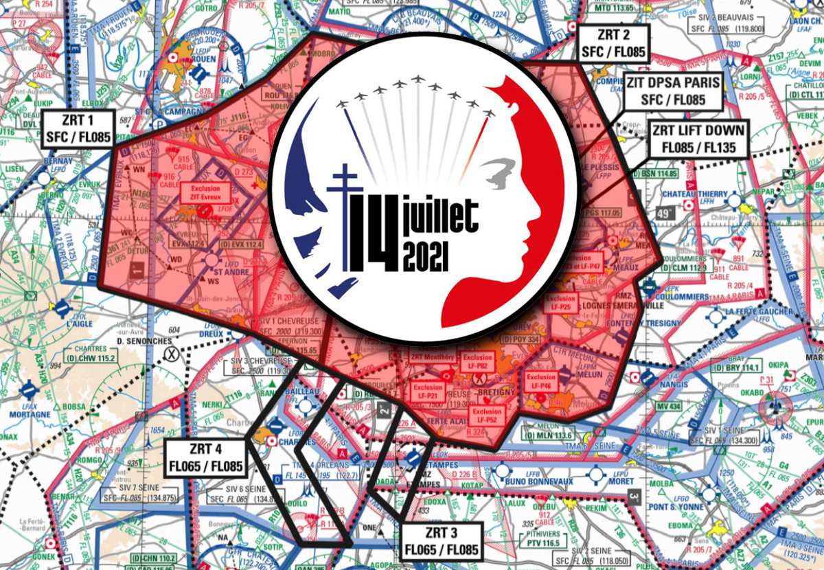 14 juillet 2021 : les interdictions de vol