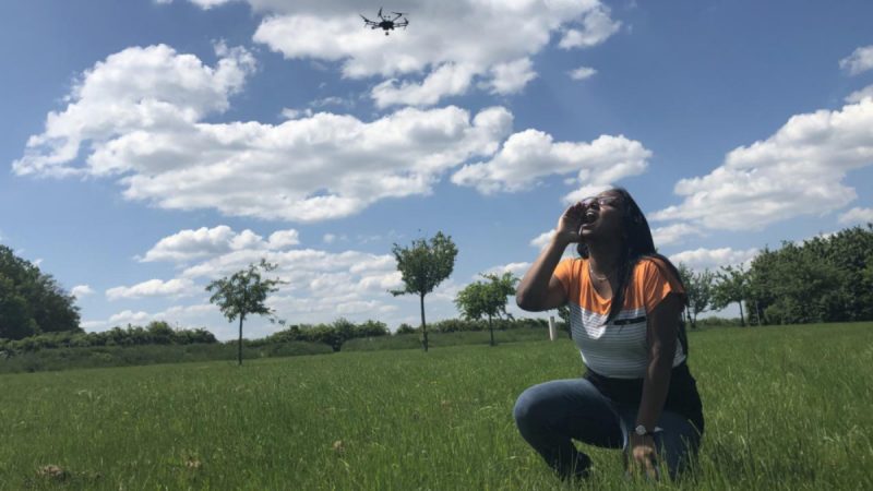 Recherche : détection des cris de victimes d’une catastrophe depuis un drone en vol par le Fraunhofer Institute
