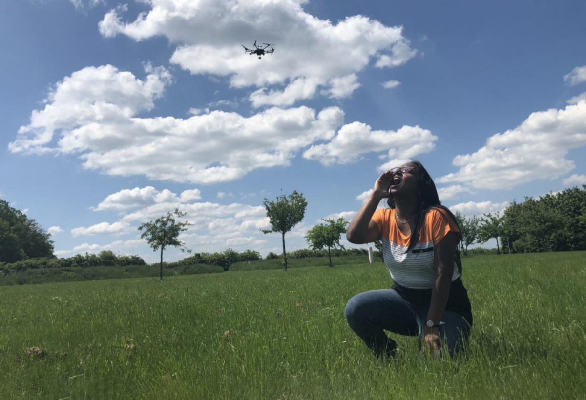 Recherche : détection des cris de victimes d’une catastrophe depuis un drone en vol par le Fraunhofer Institute