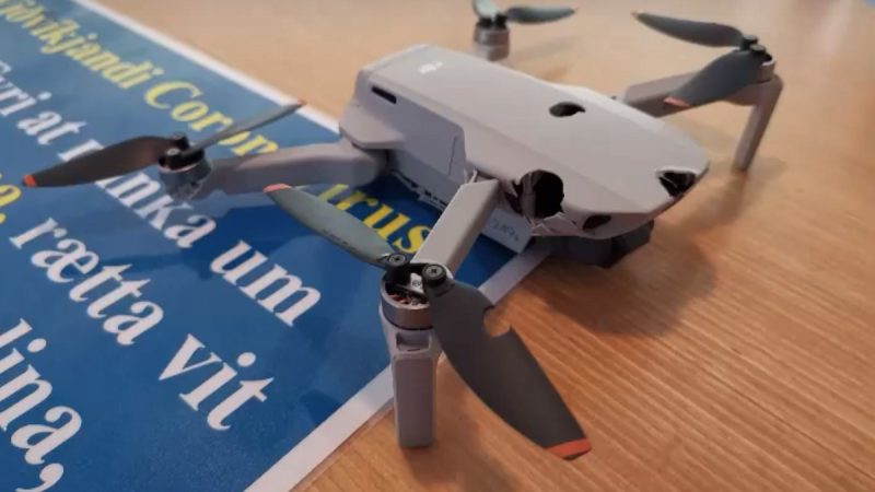 Tirs sur le DJI Mini 2 de Sea Shepherd aux iles Féroé