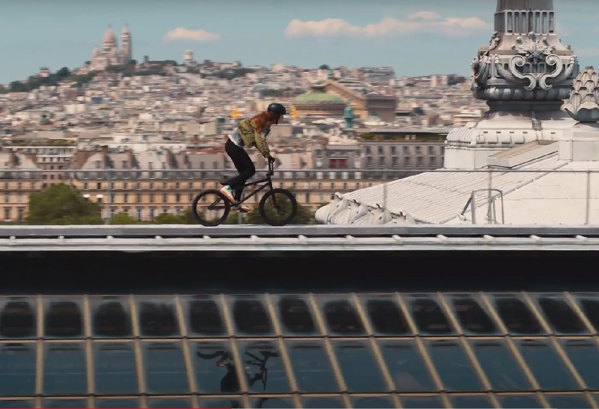 Les images en drones pour le clip Paris 2024 – Ride