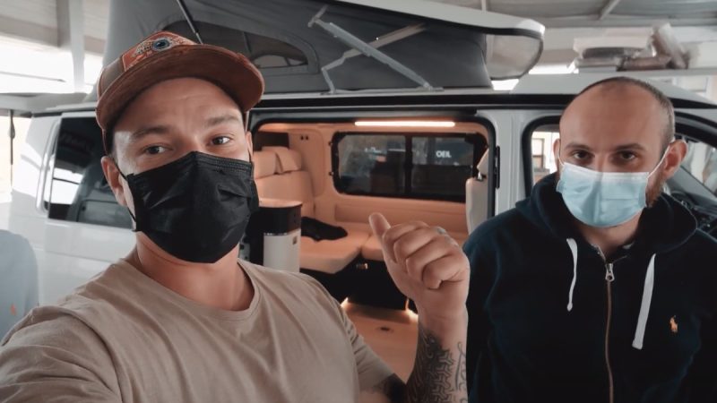Stéphane Couchoud : la vanlife avec équipement audio-visuel