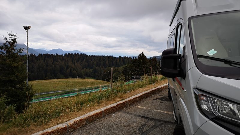 Sur la route, et en hauteur…