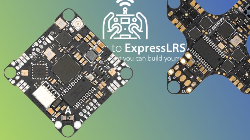 BetaFPV : deux nouveaux contrôleurs de vol avec radio ExpressLRS 2,4 GHz intégrée