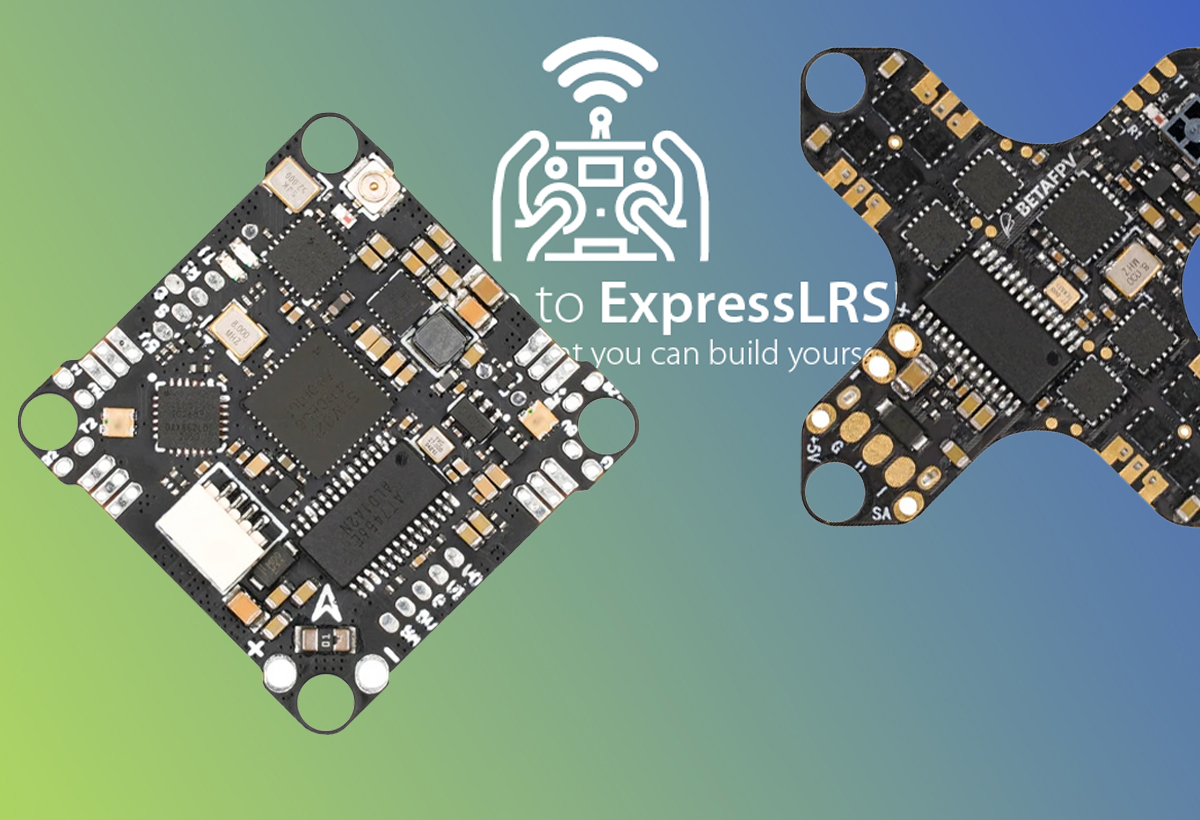 BetaFPV : deux nouveaux contrôleurs de vol avec radio ExpressLRS 2,4 GHz intégrée