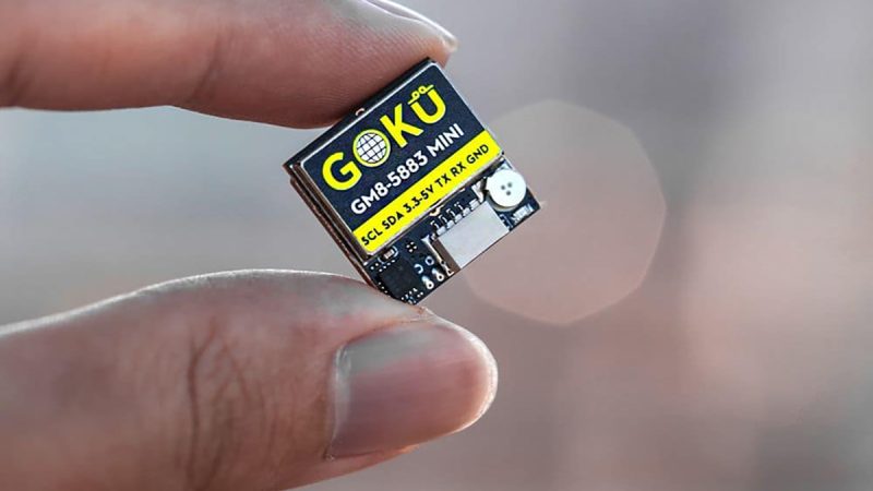 Flywoo Goku GM8 Mini V2.0 : un GPS petit format avec boussole