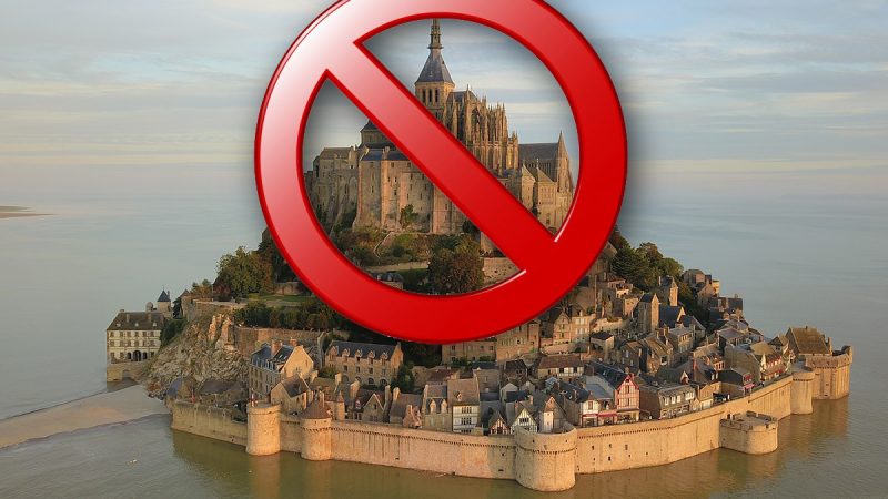 Voler illégalement sur le Mont St Michel, ça coûte combien ?