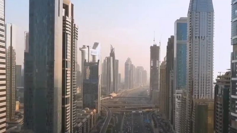 Parrot : timelapse longue distance à Dubai avec un Anafi AI en 4G